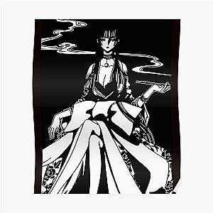 xxxHolic Posters - xxxHolic - Yuuko - Blackand White Classic . Poster RB1301