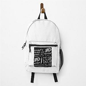 Rainbow Girls Boys Xxxtentacion Bad Lyrics Great Men Women Backpack RB3010