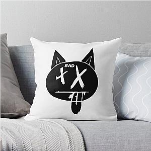 Funny cat Xxxtentacion Shop,Bad Vibes forever   Throw Pillow RB3010