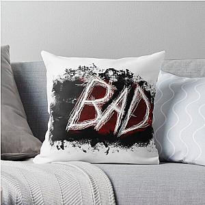 The Logo xxxtentacion BAD Throw Pillow RB3010