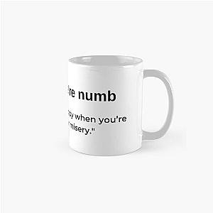 Let's Pretend We're Numb by XXXTentacion Classic Mug RB3010