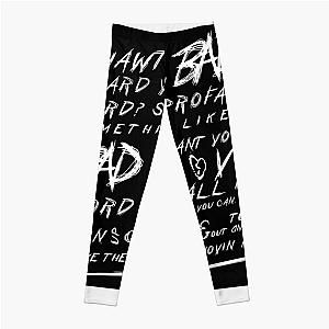 Rainbow Girls Boys Xxxtentacion Bad Lyrics Great Men Women Leggings RB3010