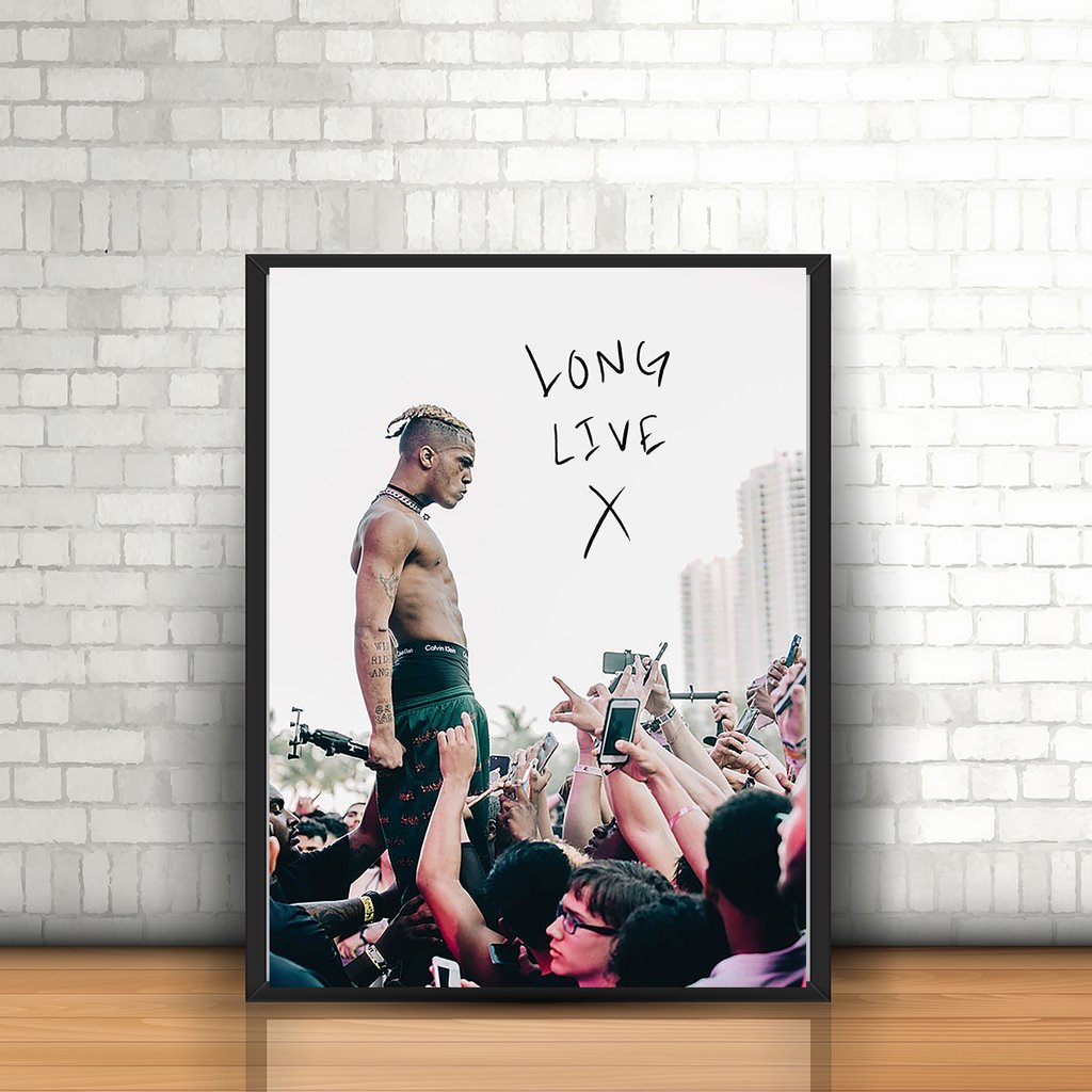 Jahseh Onfroy Posters - Long Live X Poster | XXXTentacion