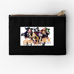 Yamada And The Seven Witches Merch Yamada And The Seven Witches Zipper Pouches