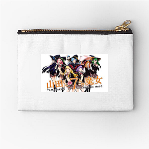 Yamada And The Seven Witches Merch Yamada And The Seven Witches Zipper Pouches