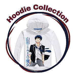 Yamada-kun and the Seven Witches Hoodies