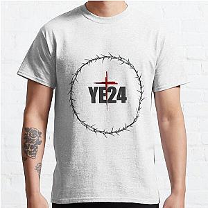 YE24 x Crown of Thorns - Black Classic T-Shirt RB0607