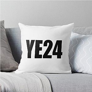 Ye24 Merch Ye 24 Logo Throw Pillow RB0607