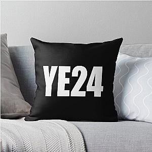 Ye24 Merch Ye 24 Logo Throw Pillow RB0607