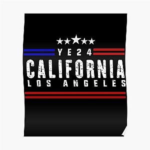 YE24 CALIFORNIA merch los angeles 2023 Poster RB0607