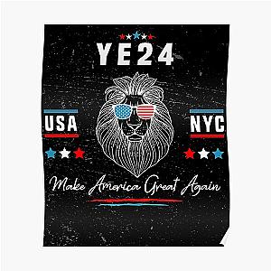 YE24 merch,MAKES AMERICA GREAT AGAIN 2023 Poster RB0607