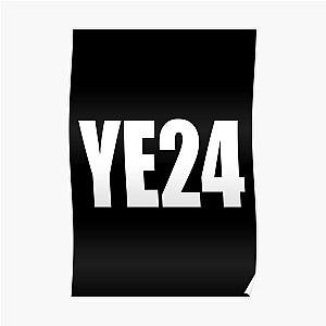 Ye24 Merch Ye 24 Logo Poster RB0607