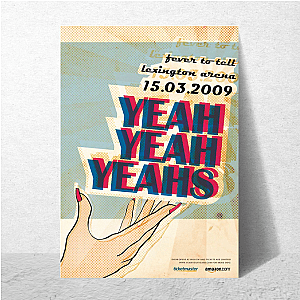 Yeah Yeah Yeahs Heads Will Roll Always Yeah Yeah Yeahs Posters