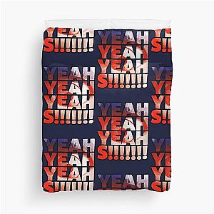 yeah yeah yeahs band with song Spitting Off the Edge of the World (2) Duvet Cover