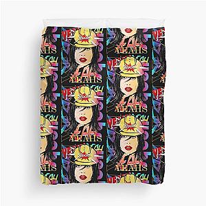 Girl yeah yeah yeahs Digital Art Duvet Cover