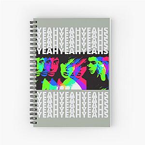 YEAH YEAH YEAHS POP ART  Spiral Notebook