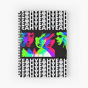 YEAH YEAH YEAHS POP ART   Spiral Notebook