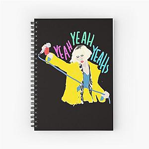 Karen O Yeah Yeah Yeahs Spiral Notebook