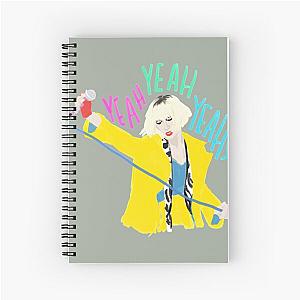 Karen O Yeah Yeah Yeahs Spiral Notebook