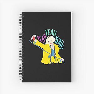 Karen O Yeah Yeah Yeahs Spiral Notebook