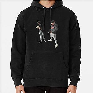 Yeat Hoodies - Yeat &amp; Sept Flexing Counting Money Funny Pose Hip Hop Pullover Hoodie RB1312