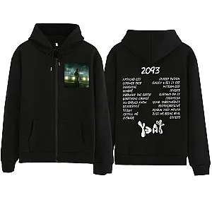 Yeat Hoodie - Yeat 2093 Zipper Hoodie