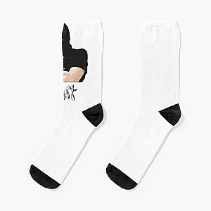 Yeat Socks - Yeat Illustration with text Socks