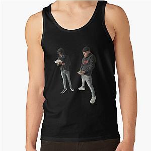 Yeat Tank Tops - Yeat &amp; Sept Flexing Counting Money Funny Pose Hip Hop Tank Top RB1312