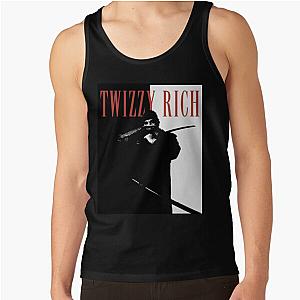 Yeat Tank Tops - Yeat Twizzy Rich Turban Ninja Stealth Movie Graphic Design Fan Art Parody Tank Top RB1312