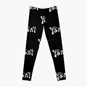 Yeat Leggings - Yeat Chrome UFO Logo Leggings RB1312