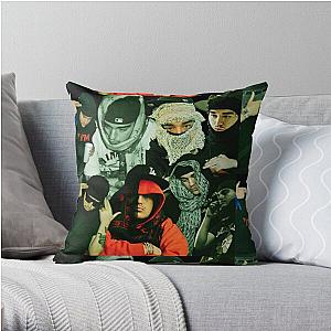 Yeat Pillows - Yeat tribute collage poster design 2022 Throw Pillow RB1312