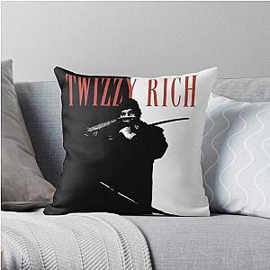 Yeat Pillows - Yeat Twizzy Rich Turban Ninja Stealth Movie Graphic Design Fan Art Parody Throw Pillow RB1312