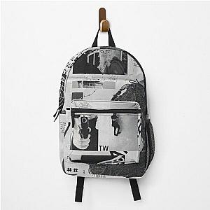 Yeat Backpacks - Yeat Tonka Twizzy Retro Black And White Graphics Backpack RB1312