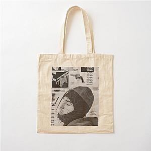 Yeat Bags - Yeat Tonka Twizzy Retro Black And White Graphics Cotton Tote Bag RB1312