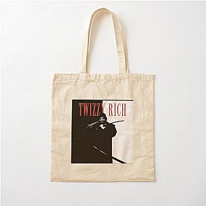 Yeat Bags - Yeat Twizzy Rich Turban Ninja Stealth Movie Graphic Design Fan Art Parody Cotton Tote Bag RB1312