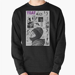 Yeat Sweatshirts - Yeat Tonka Twizzy Retro Black And White Graphics Pullover Sweatshirt RB1312