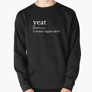 Yeat Sweatshirts - Grëatest Räpper Alivë by Yeat Pullover Sweatshirt RB1312