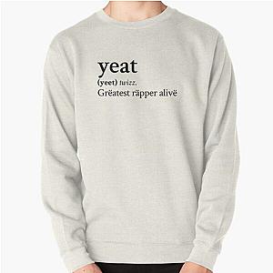 Yeat Sweatshirts - Grëatest Räpper Alivë by Yeat Pullover Sweatshirt RB1312