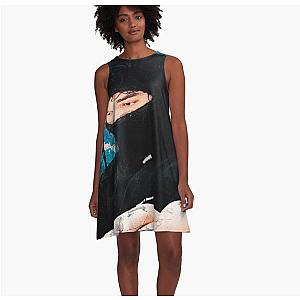 Yeat Balaclava Abstract Painting Graphic Design  A-Line Dress Premium Merch Store