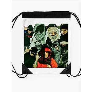 Yeat Tribute Collage Design 2022 Drawstring Bag Premium Merch Store