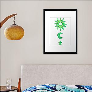 Stylized Yeat Logo Design Framed print Premium Merch Store