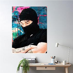 Yeat Balaclava Abstract Painting Graphic Design  Poster Premium Merch Store