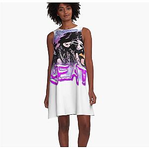 Twizzified Yeat Purple A-Line Dress Premium Merch Store