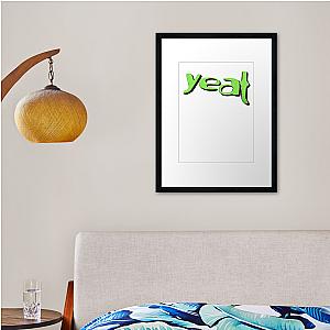 Yeat 3 Framed print Premium Merch Store