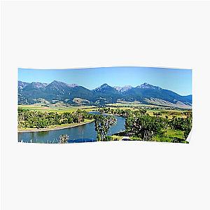 Yellowstone River Through Paradise Valley, Montana Poster RB1608