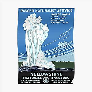 Yellowstone National Park 1938 Poster RB1608