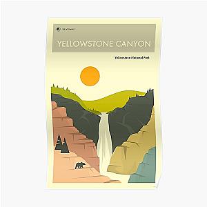 YELLOWSTONE CANYON Poster RB1608