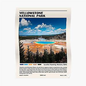 Yellowstone National Park Poster RB1608