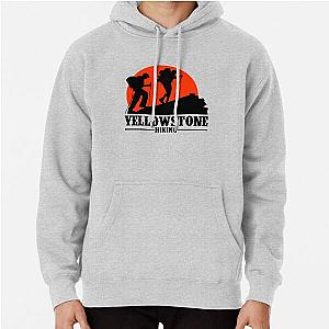 Yellowstone hiking trip gift Pullover Hoodie RB1608