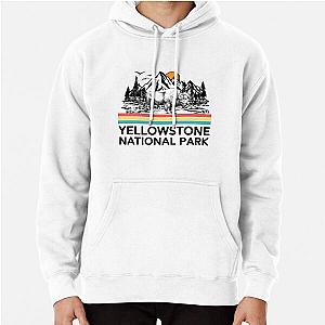 Vintage Yellowstone National Park Retro 80s Mountains T-Shirt Tee Gifts Pullover Hoodie RB1608